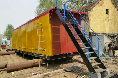 GK-Ⅱ型泥浆不落地设备一级分离箱体