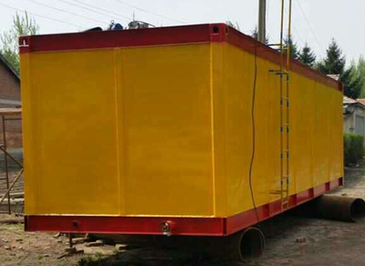 GK-Ⅱ型泥浆不落地设备二级分离箱体